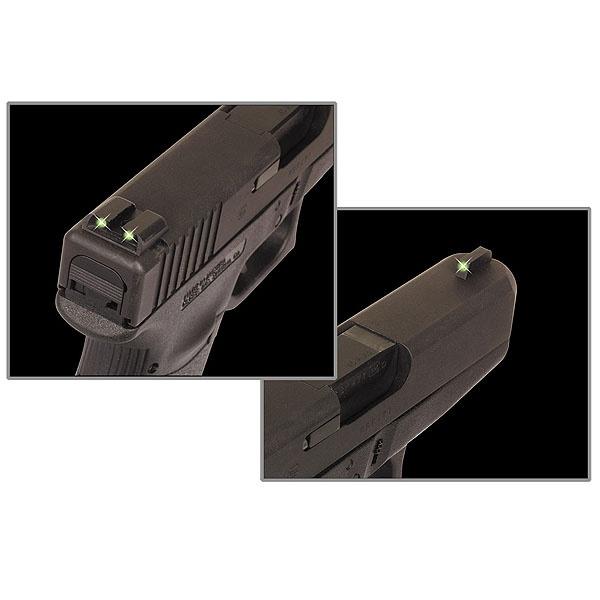 TruGlo TG231N1 Tritium Night Sight Set for 1911 Novak 260/450 Pistols - View 2