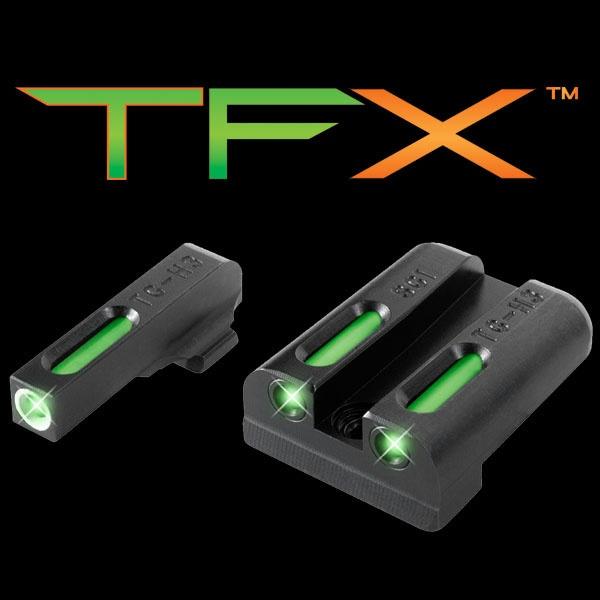 TruGlo TG13SG2A TFX Tritium Fiber Optic Night Sights for Sig Sauer P-Series - View 2