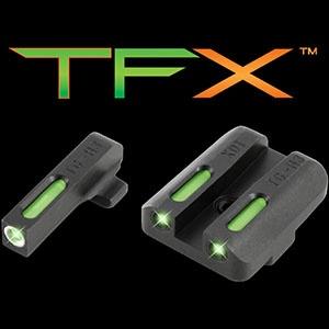 TruGlo TFX XD Set Night Sights - Black/Green - View 2