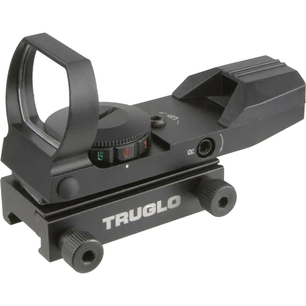 Tru-Glo TG8360B Multi-Reticle 34 Dual Color Red/Green Open Dot Sight Black - View 2