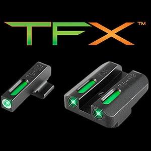TruGlo TG13FN2A TFX Tritium Fiber Optic Sights for FNH FNP/FNX/FNS-40 - View 2