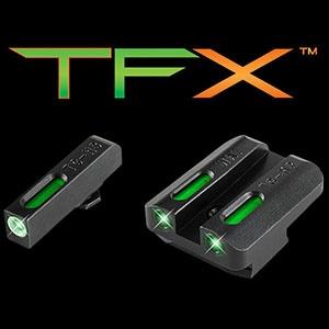 TruGlo TG13WA1A TFX Night Sights Walther PPQ Tritium Fiber Optic Set - View 2