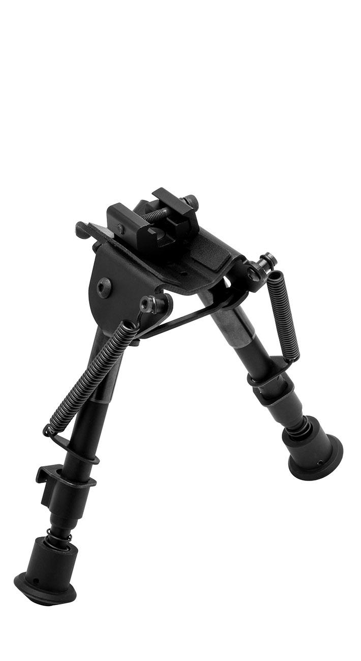 TruGlo TG8901S Tac-Pod Adjustable Bipod 6"-9" Fixed Base with Adapter - View 2