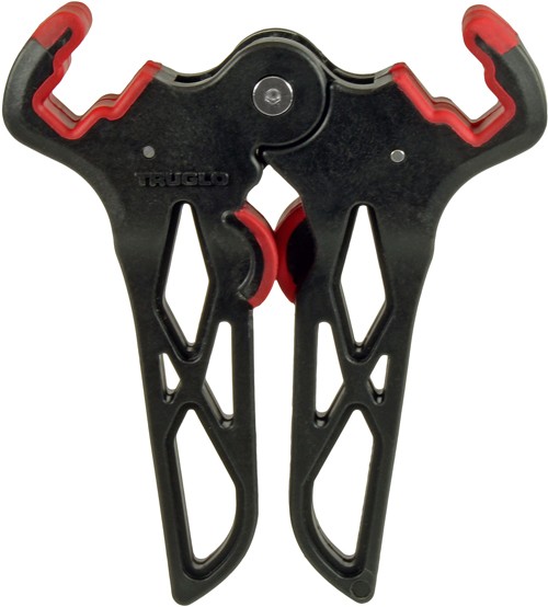 TruGlo Bow Jack Stand Mini Wide Limb Black/Red Model: TG393BR - View 2
