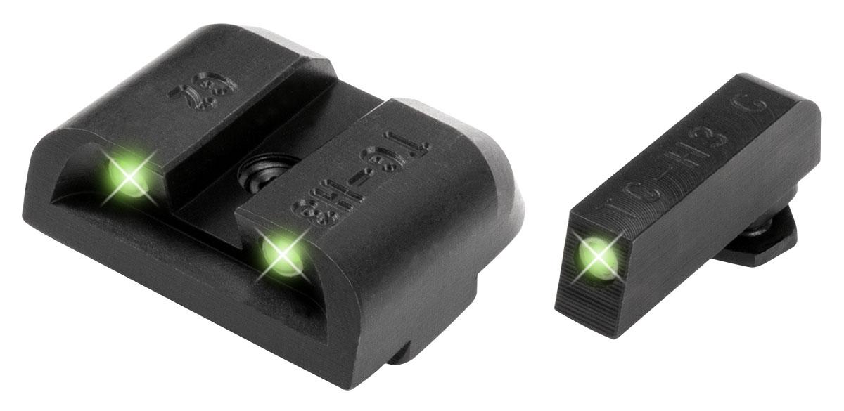 TruGlo TG231G2MW Tritium Pro High White Outline Front/ Green Rear/Black - View 2