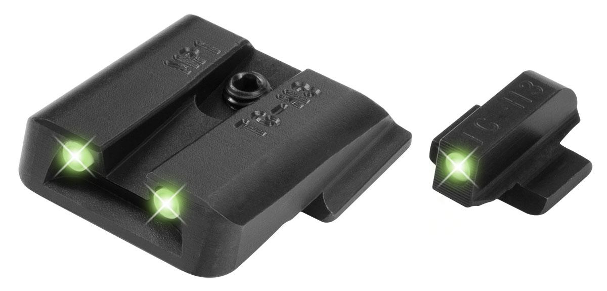 TruGlo Tritium Pro Sight Set for S&W Bodyguard .380 White Focus Lock Ring - View 2