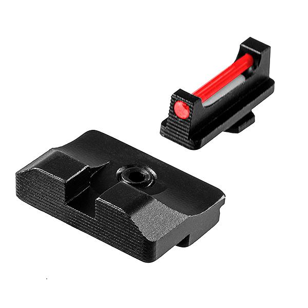 TruGlo TG132G1 Fiber-Optic Pro Sight Set for Glock 17/19/34 Black - View 2