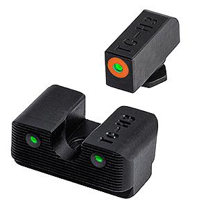 TruGlo TG231G1C Night Sights Glock 34 Green Tritium Black Nitride Finish - View 2