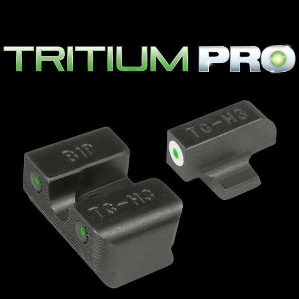 TruGlo Tritium Pro Night Sights CZ 75 Green/White - View 2