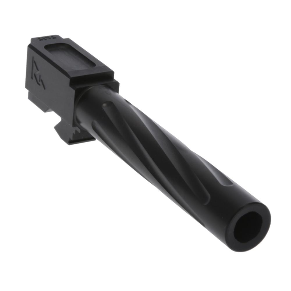 Rival Arms 20G101A Barrel Glock 17 Gen 3/4 9mm Fluted 416R PVD Black - View 2