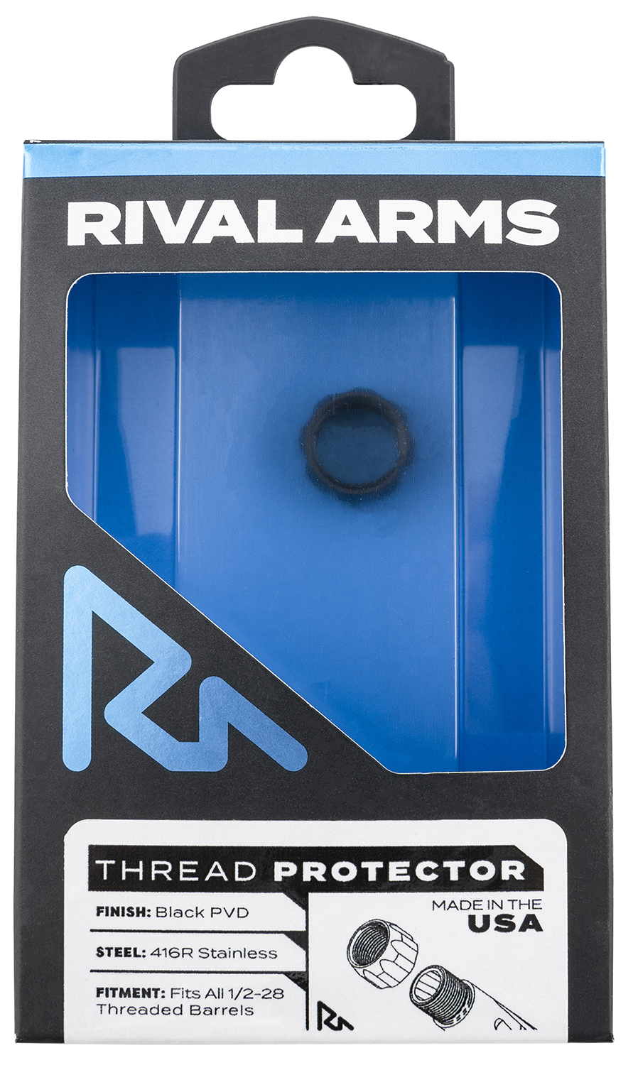 Rival Arms RARA300001A 9mm Thread Protector Black PVD 416R Stainless Steel - View 2