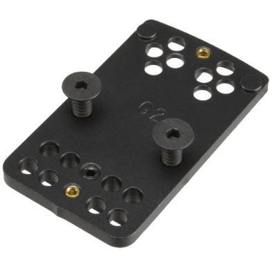 TruGlo TG-TG8950M1 Red Dot Mount for S&W M&P Pistols, Steel, Black - View 2