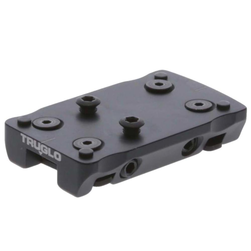 TruGlo Dot Optic Mount Shotgun Rib Universal 4-Post Black - View 2