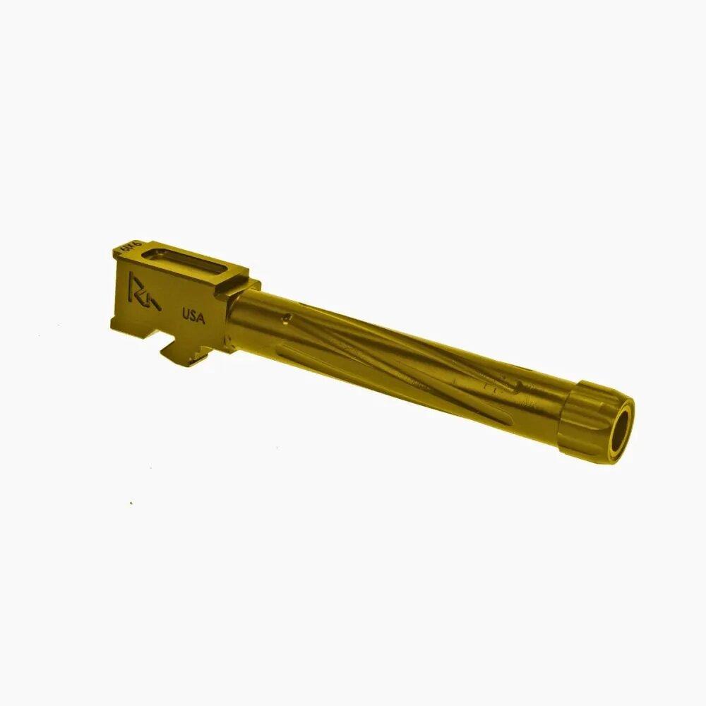 Rival Arms RA20G104E 9mm Barrel Gold PVD 4.49" Threaded for Glock 17 Gen5 - View 2