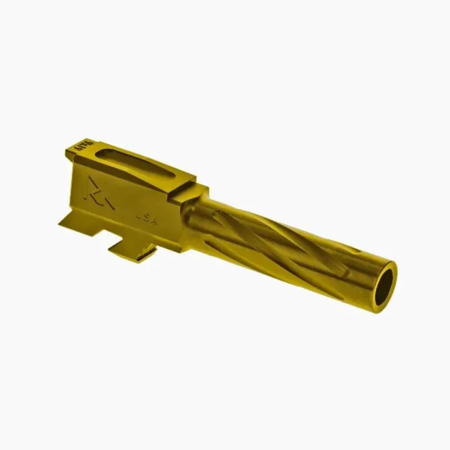 Rival Arms RA-RA20G301E 9mm 3.41" Gold PVD Barrel for Glock 43/43X - View 2
