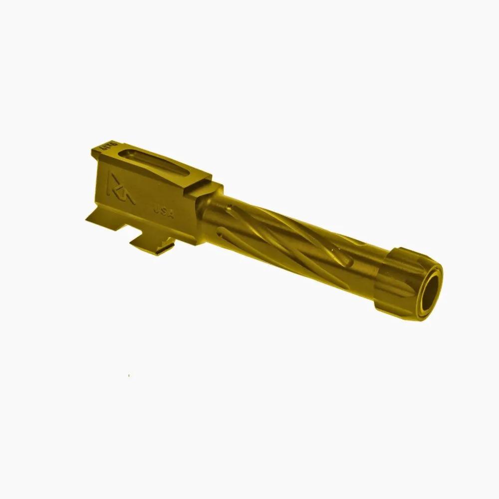 Rival Arms RA20G302E 9mm Gold PVD Barrel 3.41" Threaded for Glock 43 - View 2
