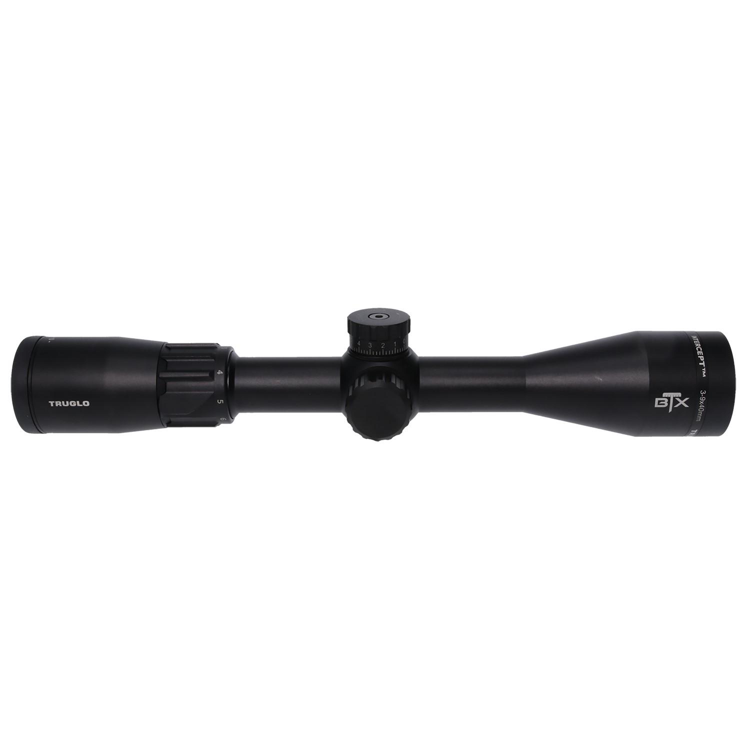 TruGlo TGTG85394BI Intercept Rifle Scope Black 3-9x 40mm Tube Duplex... - View 2