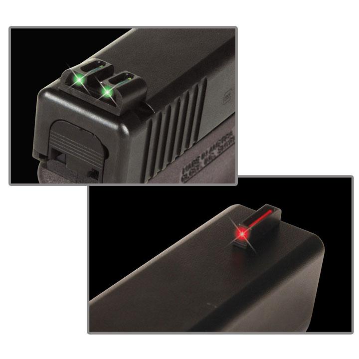 TruGlo TG131X Fiber-Optic Red/Fiber Optic Front Sight-Green/Fiber Rear... - View 2