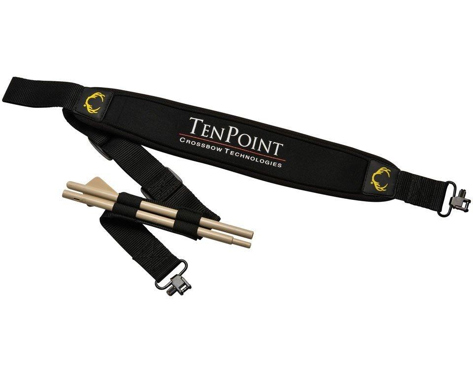 Tenpoint HCA004 Neoprene Sling Black 1.25" Adjustable Non-Slip Design - View 2