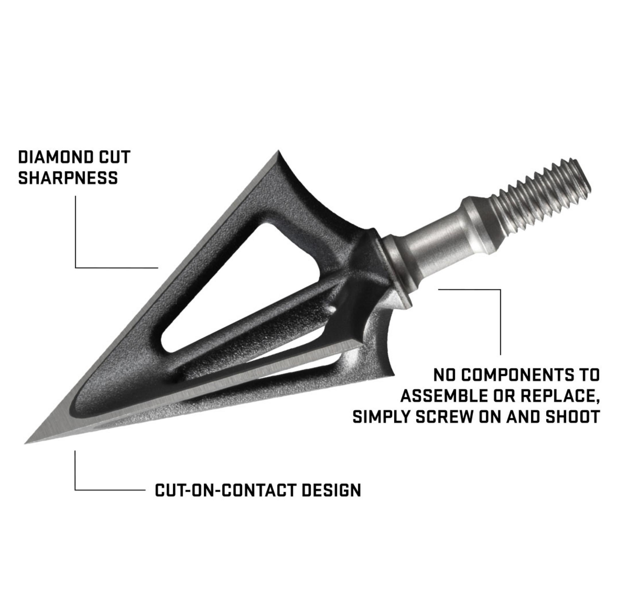 Tenpoint HEA8013 EVO-X Montec 100GR Broadhead 3-Pack - View 2