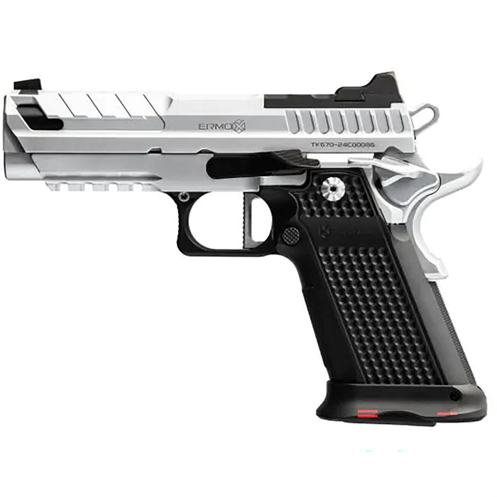 Fusion XP9C10 9mm 4" 10RD Chrome, RMR Plate, Glock Mag Compatible - View 3