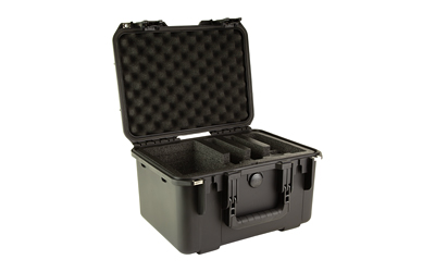 SKB 3i-1510-9B-2G iSeries Handgun Case, Holds 2 Guns, Waterproof, Black - View 3