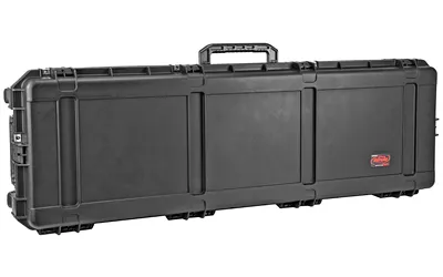 SKB 3i-6018-8B-L Rifle Case, Hard, Black, 60"x18"x8", Waterproof - View 2