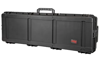 SKB 3i-6018-8B-L Rifle Case, Hard, Black, 60"x18"x8", Waterproof - View 3