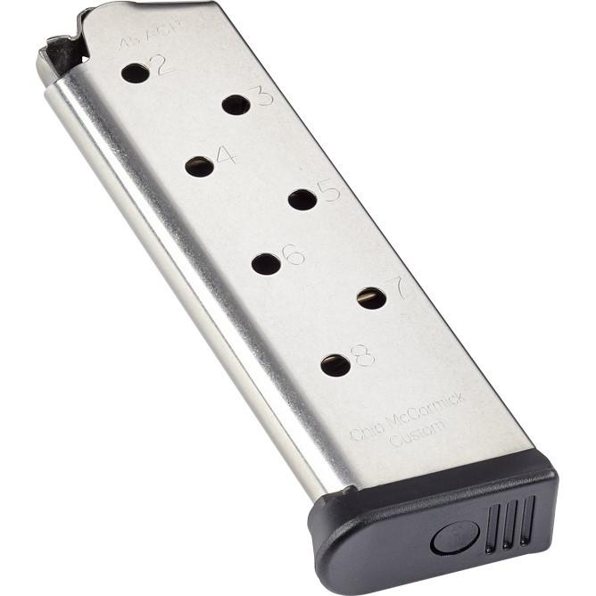 CMC M-RP-45FS8 Magazine, 45 ACP, 8 Rounds, Stainless Steel, 1911 Models - View 2