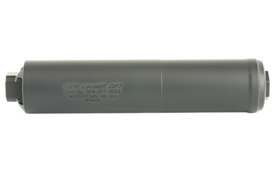 Griffin Armament GP7 Suppressor 7.62mm 6.25in Black Cerakote 5/8x24 - View 4