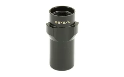 Griffin Armament 3L1228 3-Lug 9mm Adapter 1/2"-28 17-4 SS Black QPQ - View 3