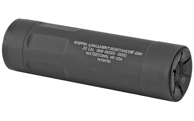 Griffin Armament GARS22W Resistance 22M Suppressor 5" 22LR 7075 Aluminum - View 4