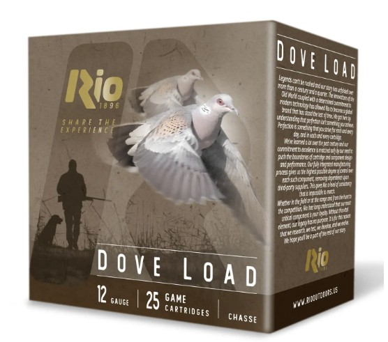 Rio Ammunition RDL32HV75 Dove Load High Vel 12ga 2.75" 1 1/8oz #7.5 250Cs - View 2