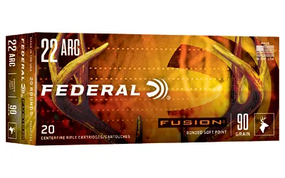Federal Fusion 22 ARC 90 Grain Bonded Soft Point 20 Rounds - View 2