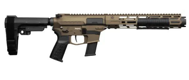 CMMG 45AEA86-MB .45 ACP Zeroed Banshee MkG 45ACP 6.5" Brnz 13rdGlk - View 2