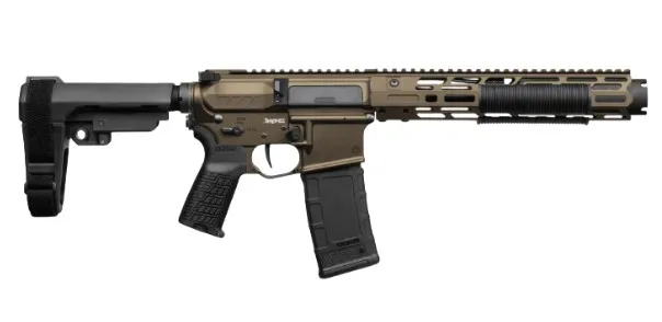 CMMG 30A0E28-MB .300 BLACKOUT Zeroed Banshee Mk4 300BLK 6.5" TB Brnz 30rd - View 2