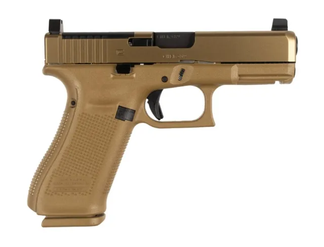 Glock 19X V MOS 9mm Luger 4.02 In (1) 17+1 & (2) 19+1 Coyote - Glock - 9mm
