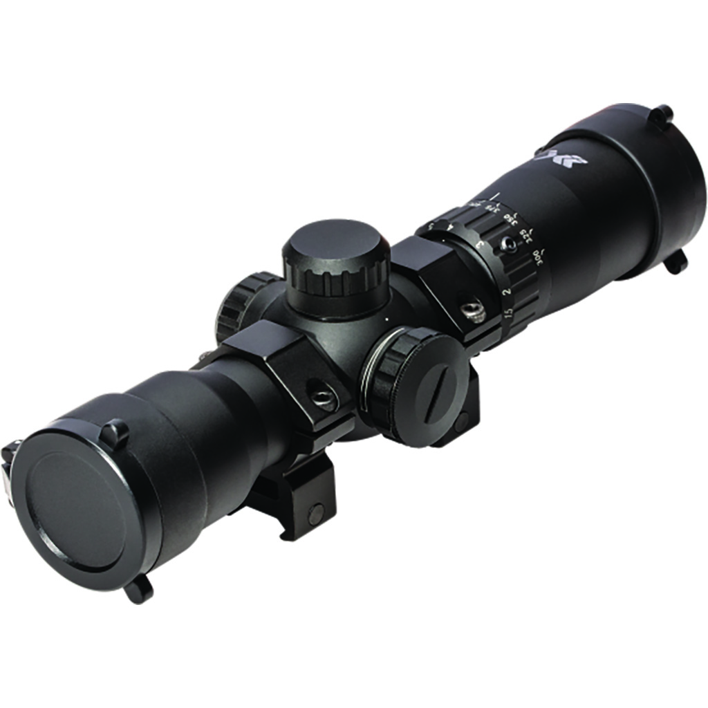 Bear X Speed Comp Crossbow Scope 754806299662, Illuminated Reticle, 1-5x24x30mm