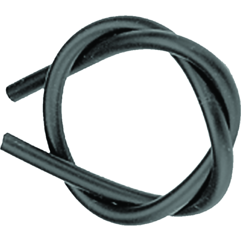 Pine Ridge Silicone Peep Tubing - Model 2524-BK - Black - 25 ft.