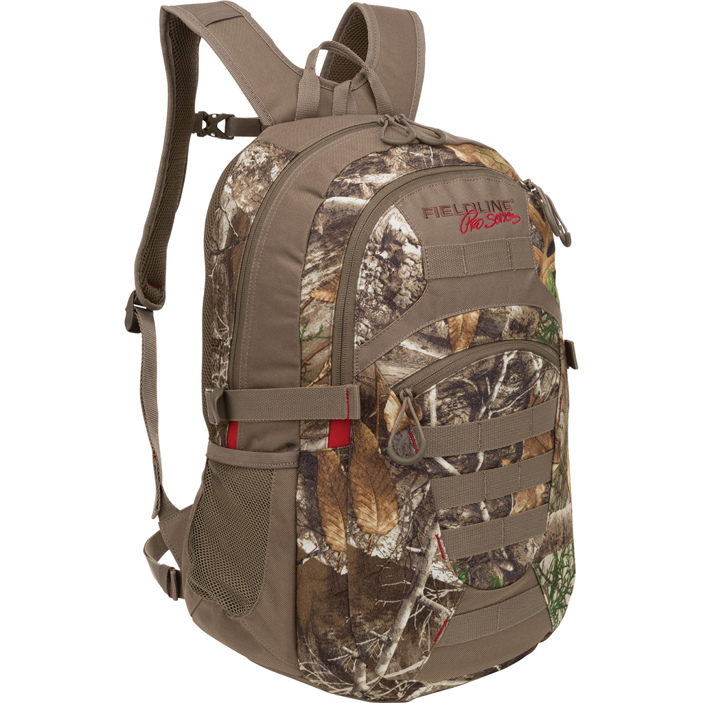 Buy Fieldline Treeline Day Pack Realtree Edge - Durable Camo Polyester, Extra Large Main Compartment, Yoked Shoulder Straps, Padded Back online