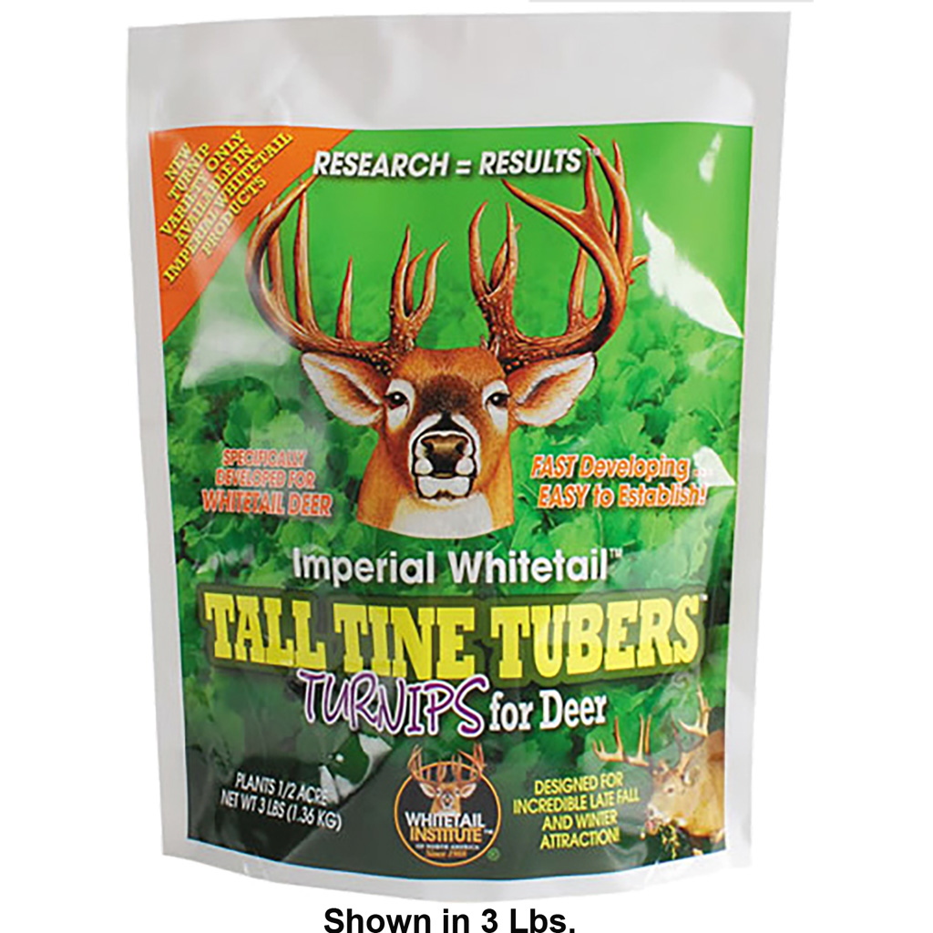 Whitetail Institute TT12 Tall Tine Tubers Seed 12 lbs, Drought Tolerant - Whitetail Institute