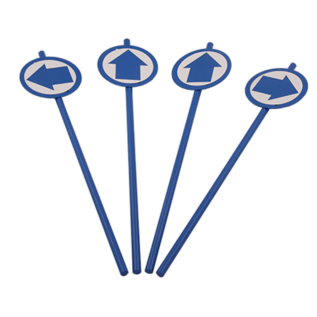 BowTree 96021 Path Direction Stake Kit, 10 Pack, 20" Steel Rods