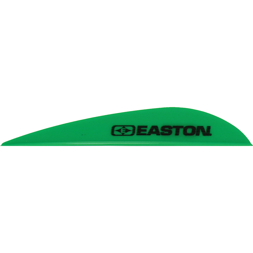Easton 929457 Diamond HD Vanes Green 3" 100pk Ultra-Stiff Durable Material