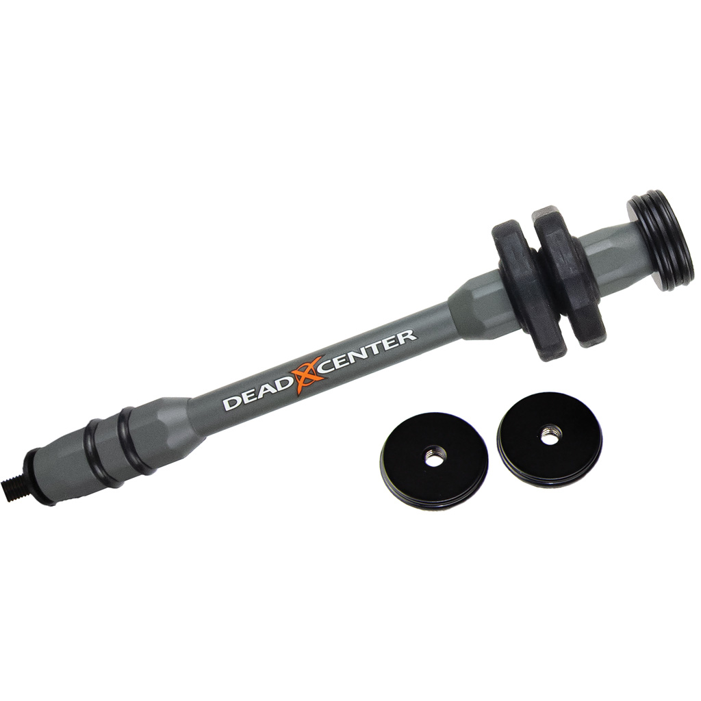 Dead Center Dead Silent Carbon XS Stabilizer Grey 8 in. - Dead Center