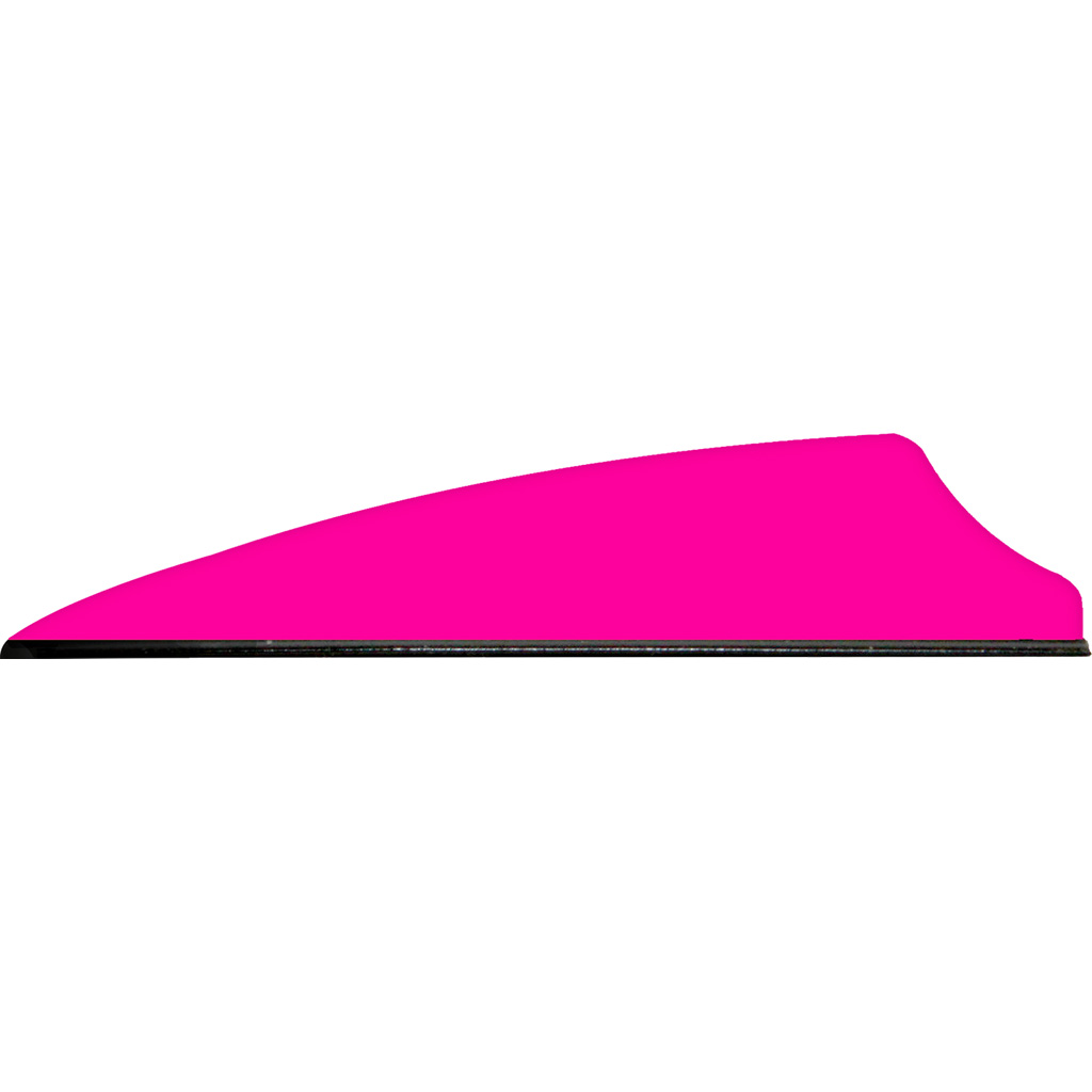Q2i Q06045 Fusion X-II Vanes Neon Pink 2.5" 100pk Lightweight Aero Design