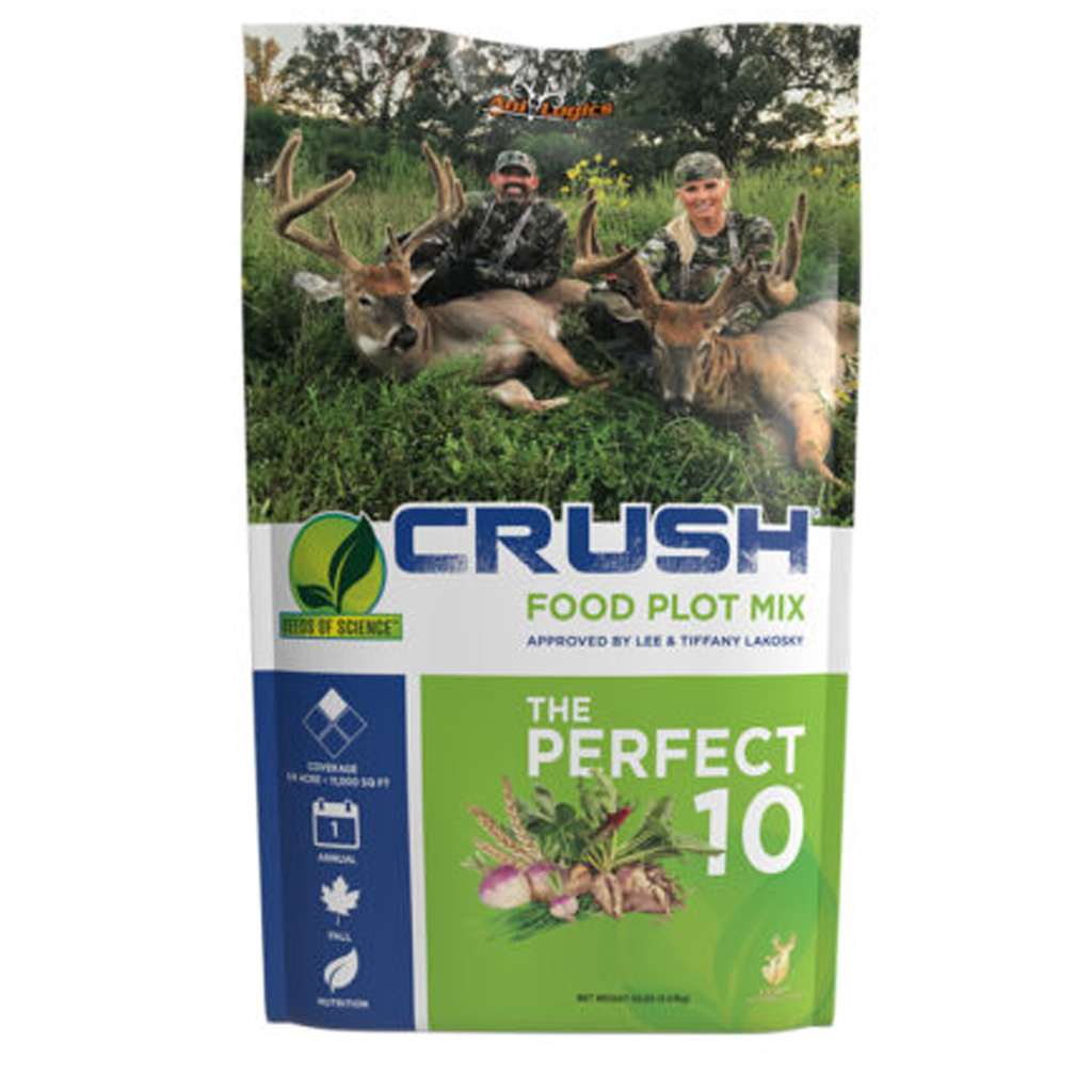 AniLogics 24001 Crush The Perfect 10 Blend 10 lbs, Whitetail Forage Mix