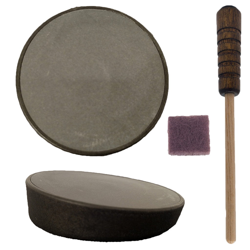 Quaker Boy Full Tilt Pot Call - Deep & Shallow Sound Chamber, Ash Striker, Cleaning Pad
