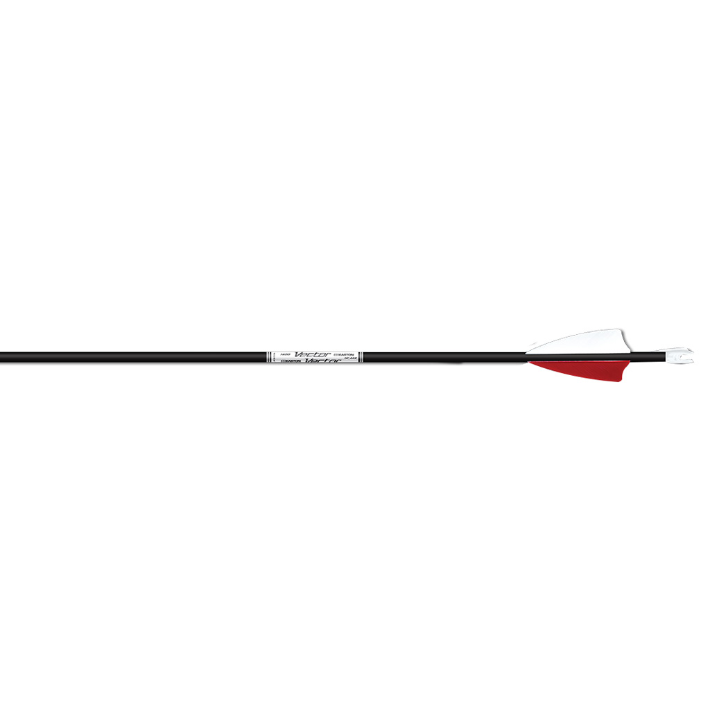 Easton Vector 731574 Arrows 4mm Carbon-Fiber 2.3" Vanes 72 Pack