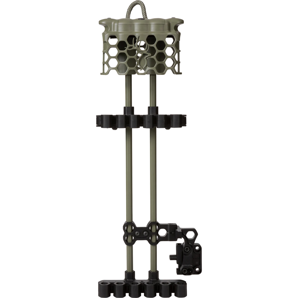 Trophy Ridge AQ110OG Hex Light Quiver Olive 5-Arrow LED Hood