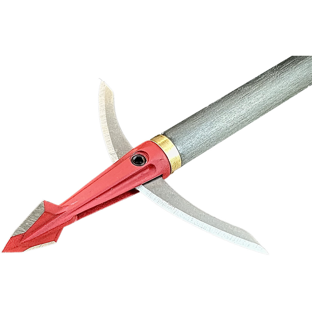 Barnett BAR20048 Gamecrusher Hybrid Broadheads 100gr 3pk 4-Blade Design